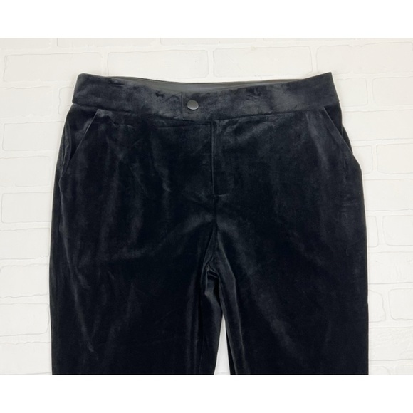 Universal Standard Velvet Farrah Flare Crop Dress Pants Black Size 16 - Picture 5 of 10
